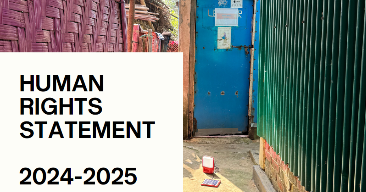 Human Rights Photo Report Human Rights Statement 2024-2025 | BRIGHT